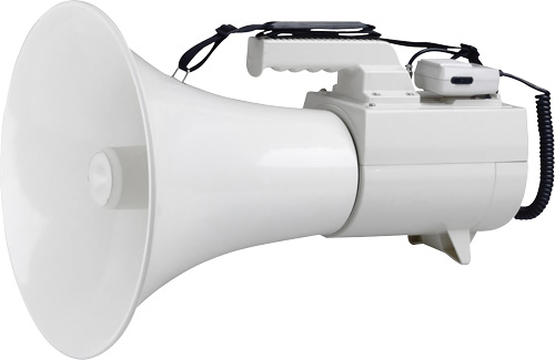 Mégaphone portable Corne de véhicule de mégaphone de voiture de voiture, 1  2V 50W Siren Bullhorn Auto Siren Semon d'urgence Sound corne for les